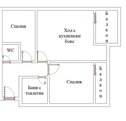 Снимка 2 — Тристаен апартамент в София, Малинова долина