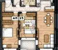 Снимка 3 — Тристаен апартамент в София, Малинова долина