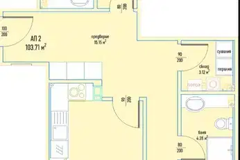 3-bedroom apartment in Sofiya, Malinova Dolina