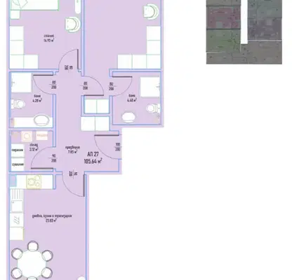 Photo 4 — 3-bedroom apartment in Sofiya, Malinova Dolina