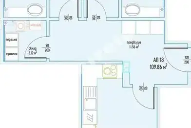 3-bedroom apartment in Sofiya, Malinova Dolina