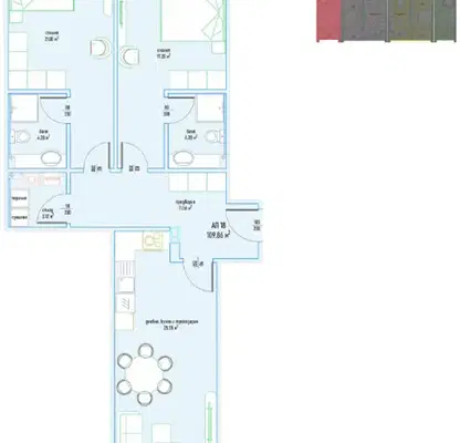 Photo 3 — 3-bedroom apartment in Sofiya, Malinova Dolina