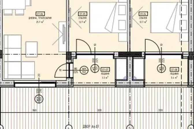3-bedroom apartment in Sofiya, Malinova Dolina