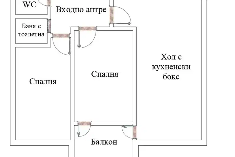 3-bedroom apartment in Sofiya, Malinova Dolina