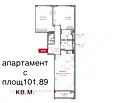 Снимка 2 — Тристаен апартамент в София, Манастирски ливади