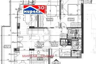 Тристаен апартамент в София, Манастирски ливади