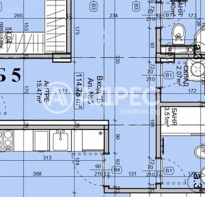 Photo 4 — Three-room apartment in Manastirski Livadi with elevator