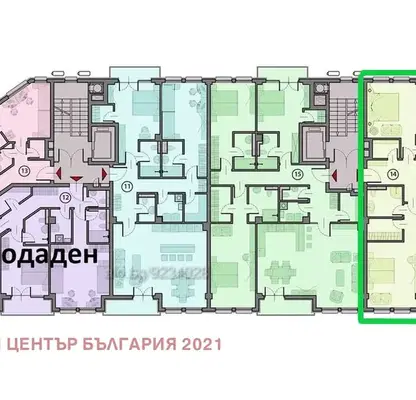 Снимка 2 — Тристаен апартамент в София, Манастирски ливади