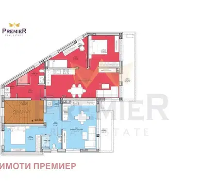 Photo 3 — 3-bedroom apartment in Burgas, Meden Rudnik - Zona D