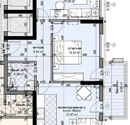 Photo 4 — 3-bedroom apartment in Varna, Mladost 1