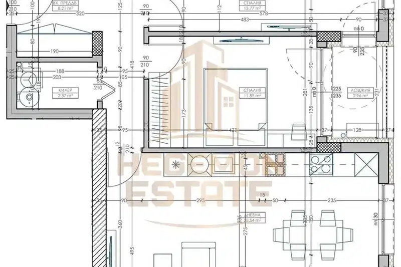 3-bedroom apartment in Varna, Mladost 2
