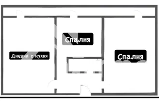 3-стаен апартамент с южно изложение в Младост 2, Варна