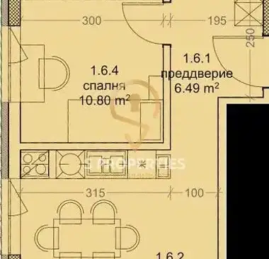 Снимка 2 — Тристаен апартамент във Варна, Младост 2