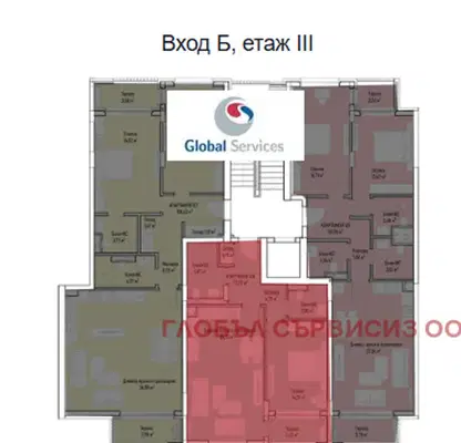 Снимка 2 — Тристаен апартамент в София, Младост 4