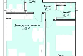 Тристаен апартамент в София, Младост 4