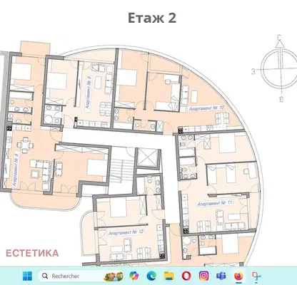 Снимка 2 — Тристаен апартамент в София, Оборище