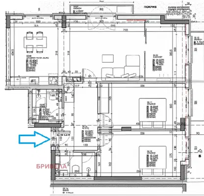 Photo 2 — 3-bedroom apartment in Sofiya, Oborishte