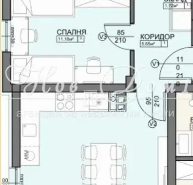 Photo 2 — 3-bedroom apartment in Plovdiv, Ostromila