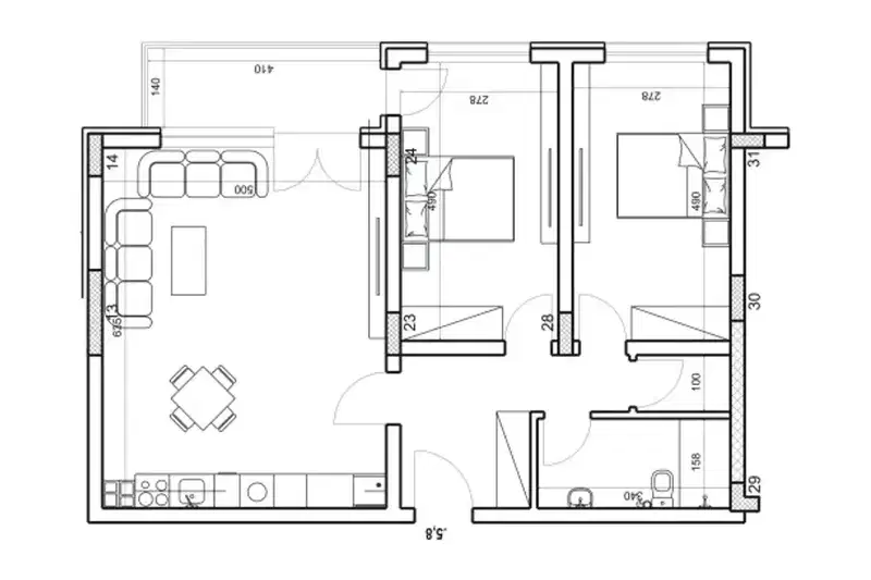 3-bedroom apartment in Plovdiv, Ostromila