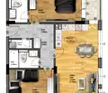 Снимка 2 — Тристаен апартамент в Пловдив, Остромила