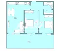 Снимка 2 — Тристаен апартамент с голяма тераса в Остромила, Пловдив