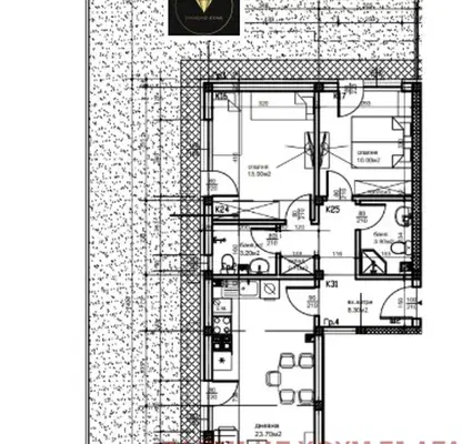 Снимка 2 — Тристаен апартамент в Пловдив, Остромила