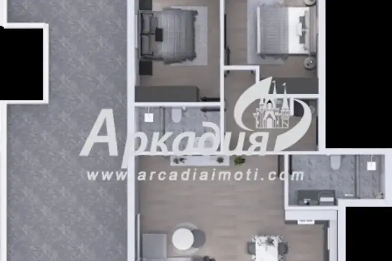 3-bedroom apartment in Plovdiv, Ostromila