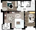 Снимка 3 — Тристаен апартамент в Пловдив, Остромила