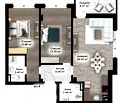 Снимка 3 — Тристаен апартамент в Пловдив, Остромила
