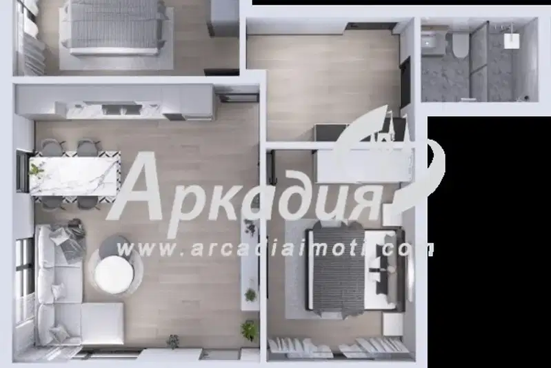 3-bedroom apartment in Plovdiv, Ostromila