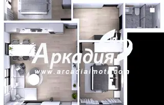 3-стаен апартамент с тераса в Остромила, Пловдив