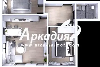 3-стаен апартамент с тераса в Остромила, Пловдив