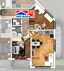 Тристаен апартамент в София, Овча купел 1