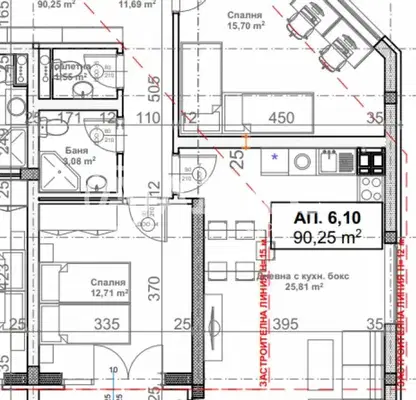 Photo 3 — 3-bedroom apartment in Sofia, Ovcha Kupel 1