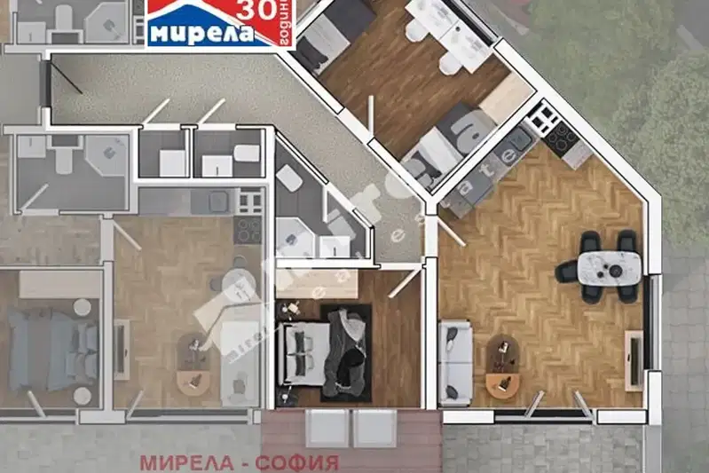 3-bedroom apartment in Sofiya, Ovcha Kupel 1