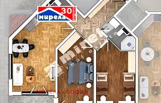 Тристаен апартамент в София, Овча купел 1
