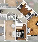 Тристаен апартамент в София, Овча купел 1
