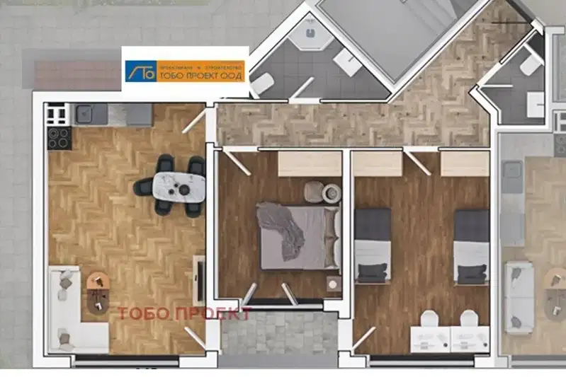 3-bedroom apartment in Sofiya, Ovcha Kupel 1