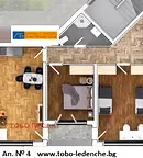 Тристаен апартамент в София, Овча купел 1
