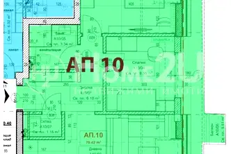 Тристаен апартамент с тухлено строителство в Овча купел 1, София
