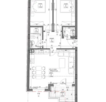 Снимка 2 — Тристаен апартамент в София, Овча купел