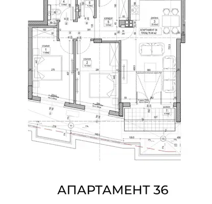 Снимка 2 — Тристаен апартамент в София, Овча купел
