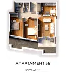 Тристаен апартамент в София, Овча купел