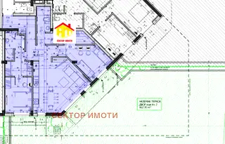 Тристаен апартамент в София, Павлово