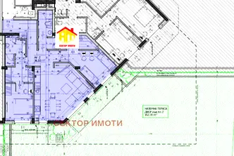 Тристаен апартамент в София, Павлово