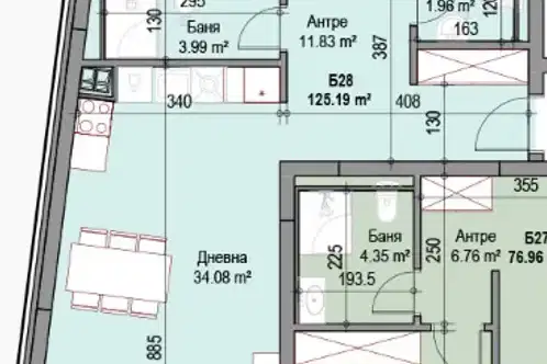 3-bedroom apartment in Sofiya, Poduyane