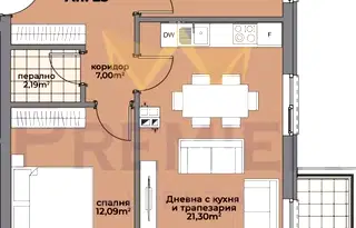 Тристаен апартамент във Варна, Погреби