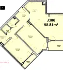 Тристаен апартамент в София, Полигона