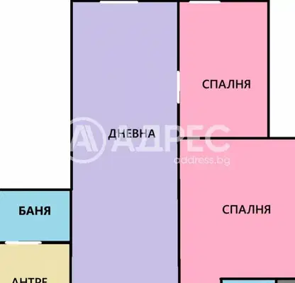 Снимка 3 — Тристаен апартамент в София, Полигона