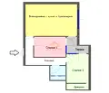Снимка 2 — Тристаен апартамент в Пазарджик, Промишлена зона